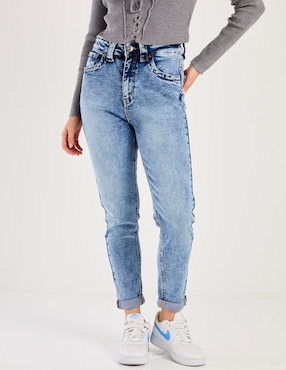 Jeans slim Nyd para mujer