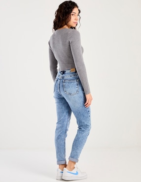 Jeans slim Nyd para mujer
