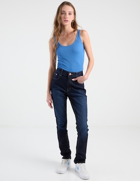 Jeans slim Oggi para mujer