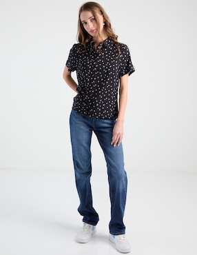 Jeans straight Oggi para mujer