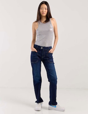 Jeans slim Furor para mujer