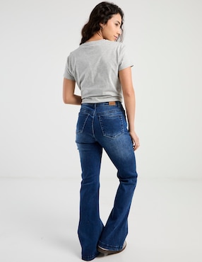 Jeans flare Nyd para mujer