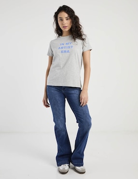 Jeans flare Nyd para mujer