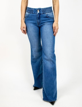 Jeans flare Furor para mujer