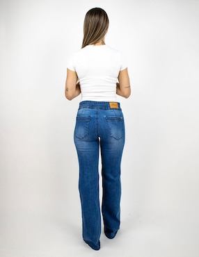 Jeans flare Furor para mujer