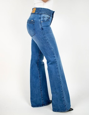Jeans flare Furor para mujer
