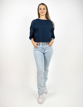 Jeans straight Furor para mujer
