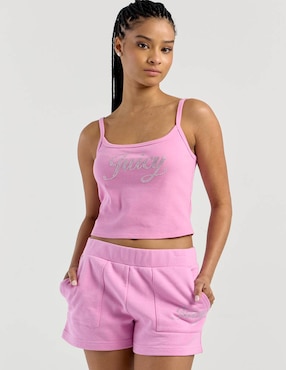 Short Juicy Couture de algodón para mujer