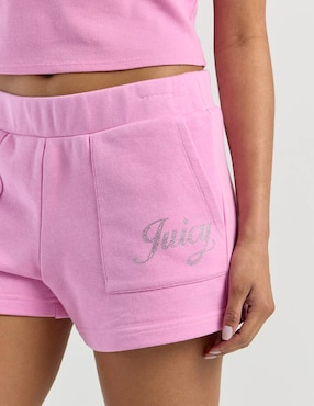 Short Juicy Couture de algodón para mujer