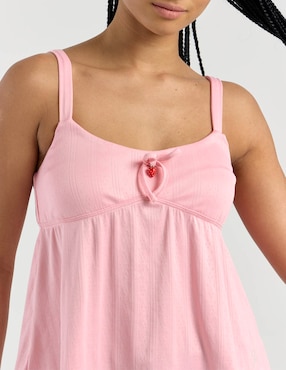 Top Juicy Couture escote cuadrado tirante delgado