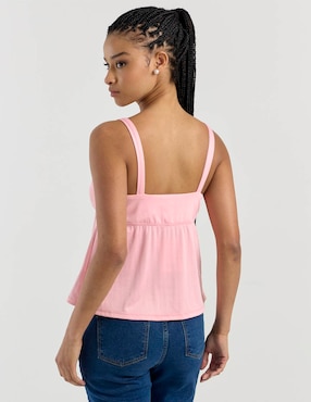 Top Juicy Couture escote cuadrado tirante delgado