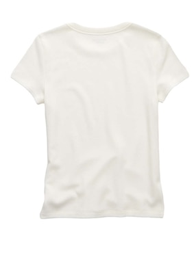 Playera manga corta American Eagle cuello redondo para mujer