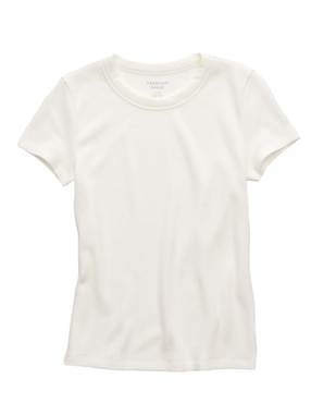 Playera manga corta American Eagle cuello redondo para mujer