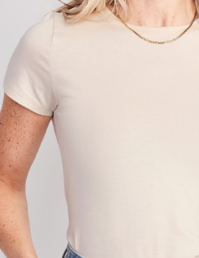 Playera manga corta Old Navy cuello redondo para mujer