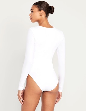 Blusa body Old Navy manga larga para mujer