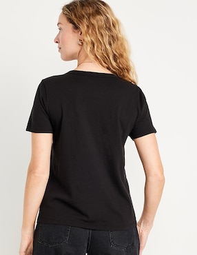Playera manga corta Old Navy cuello redondo para mujer