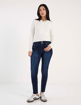 Jeans skinny Nyd para mujer