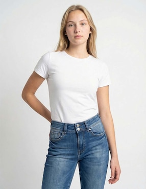 Jeans flare cintura Nyd para mujer