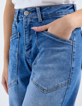 Jeans carpenter barrel cintura alta Nyd para mujer
