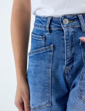 Jeans carpenter barrel cintura alta Nyd para mujer