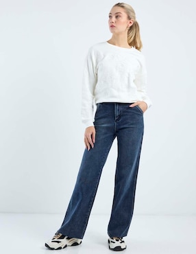 Jeans slim cintura baja Nyd para mujer
