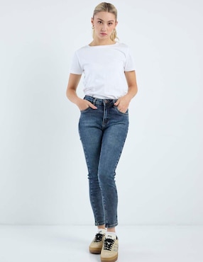 Jeans skinny cintura baja Nyd para mujer