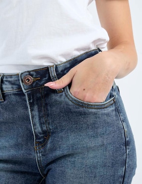 Jeans skinny cintura baja Nyd para mujer