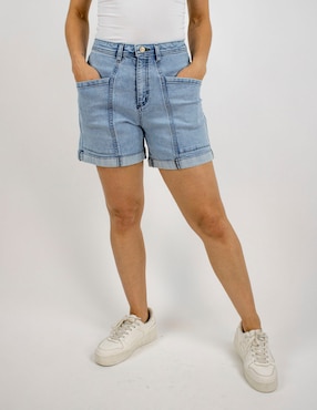 Short Furor de mezclilla para mujer
