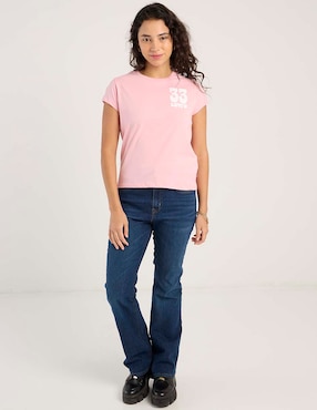 Playera manga corta Levi´s cuello redondo para mujer