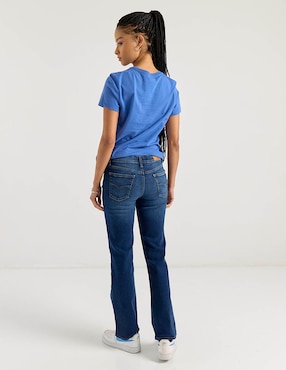 Jeans straight cintura alta Oggi para mujer