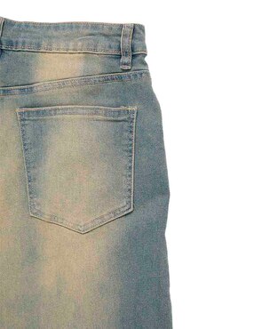 Jeans amplio cintura Madden Girl para mujer