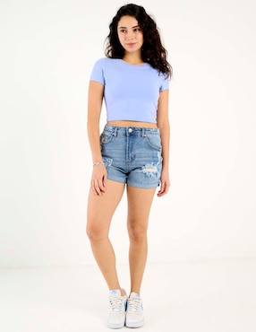 Short Madden Girl de mezclilla para mujer