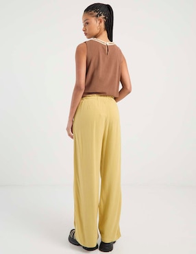 Pantalón relaxed Nyd palazzo para mujer