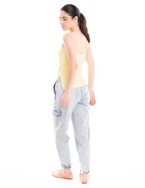 Top Madden Girl cuello halter para mujer