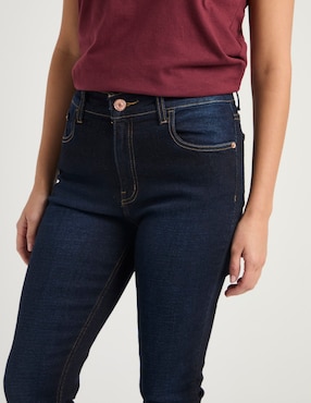 Jeans skinny a la cintura Oggi para mujer