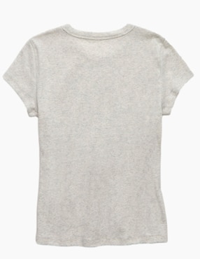 Playera manga corta American Eagle cuello redondo para mujer