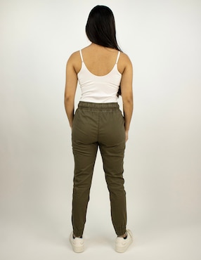 Jeans jogger slim Furor para mujer