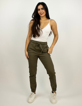 Jeans jogger slim Furor para mujer