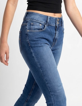 Jeans skinny cintura alta Oggi para mujer