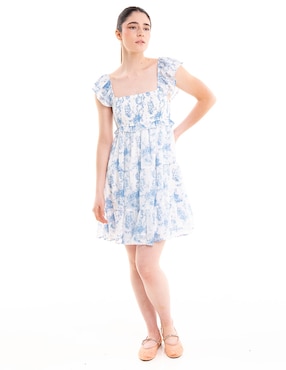 Vestido corto casual Madden Girl para mujer