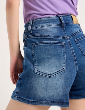 Falda short Nyd a la cintura