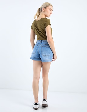 Short Nyd de mezclilla para mujer