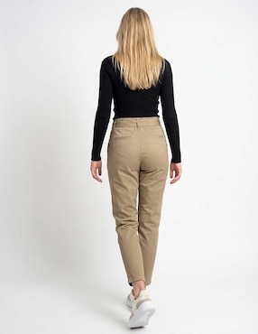 Jeans chino slim Oggi para mujer