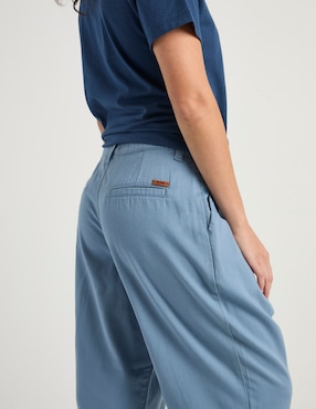Jeans baggy cintura Oggi para mujer