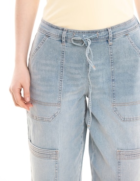 Jeans jogger baggy a la cintura Madden Girl para mujer