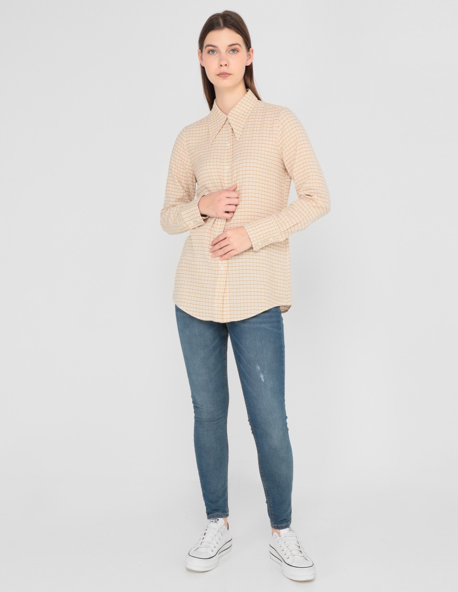 Blusa Levi's manga larga para mujer 3