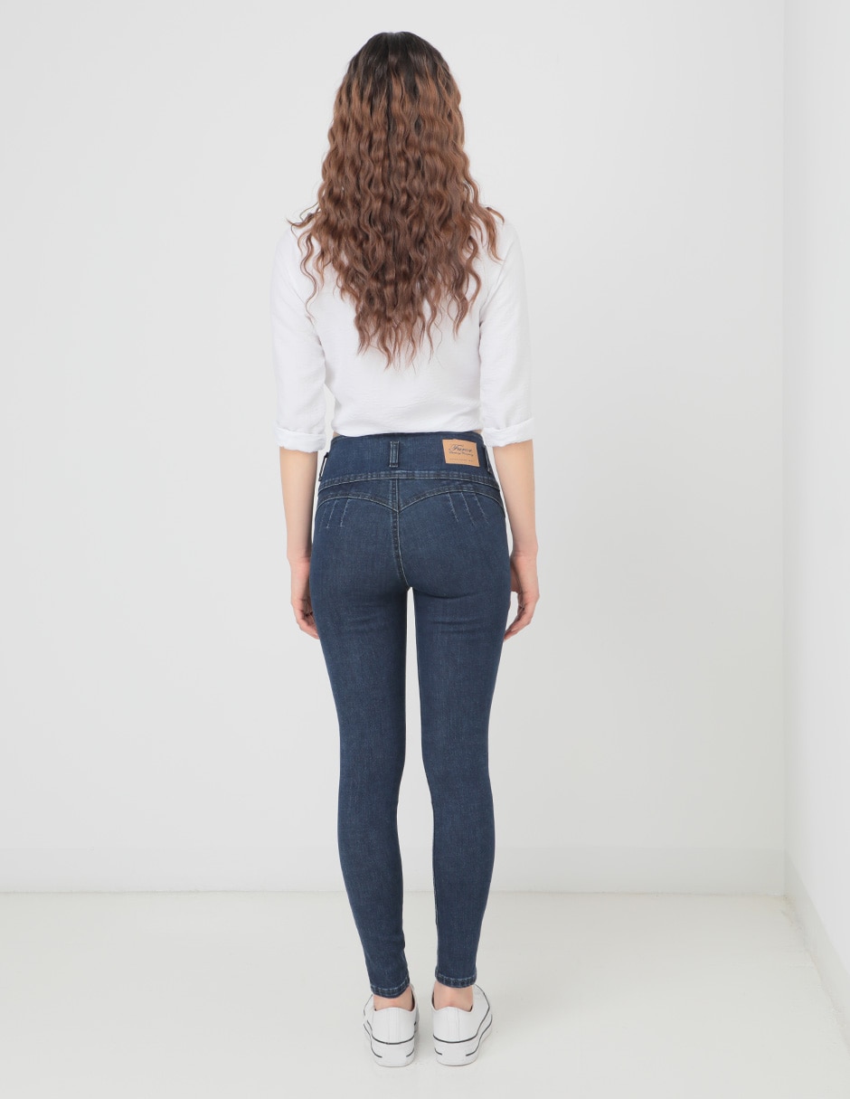 JEANS FUROR, 13, AZUL OBSCURO SKINNY HA