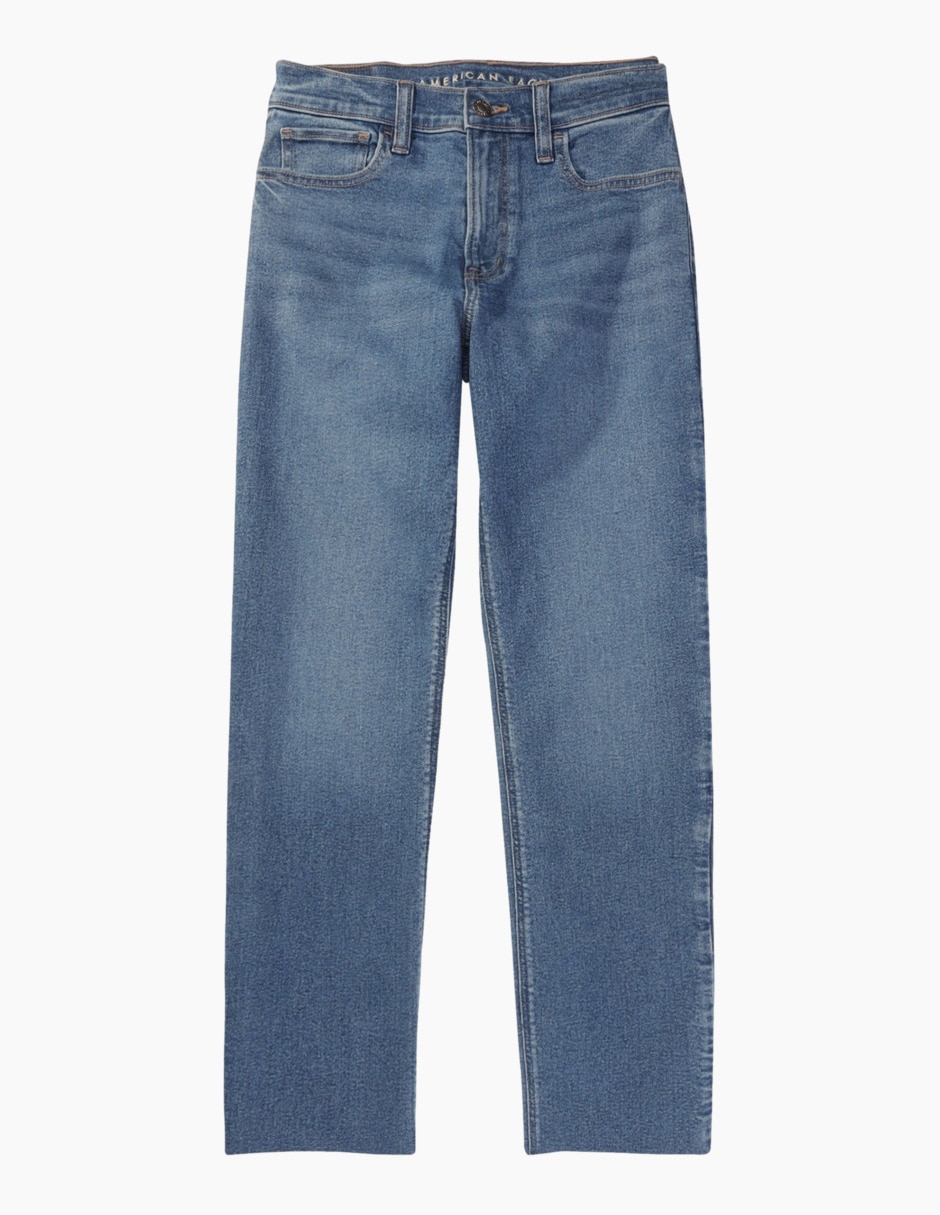Jeans straight Super Hi-Rise Ankle corte cintura para mujer 3