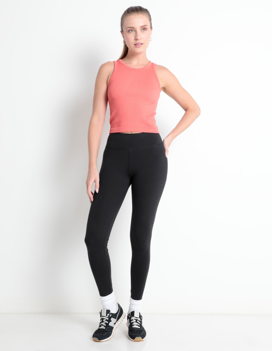 Legging a la cintura con elástico para mujer 3