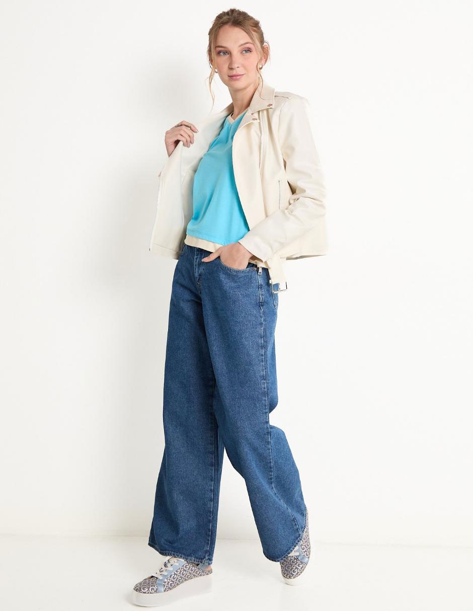 Jeans wide leg para mujer 3